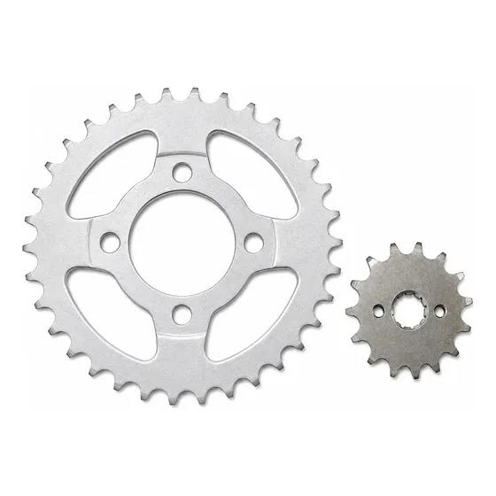 Kit Piñon Y Corona 15/35 Para Todas 110 Motos Coyote