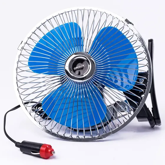 Ventilador Metalico 8  24v Universal Con Clip Camiones