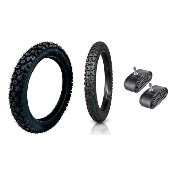 Juego Cubiertas Tornado Xtz 250 Delantera/trasera + Camaras