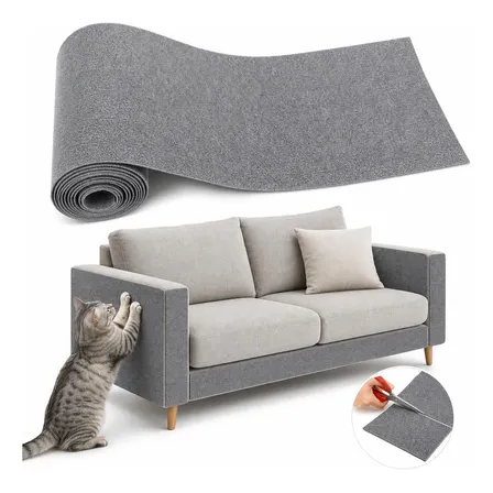 Protector Sofá Pared Antirrasguños Gato 40x200