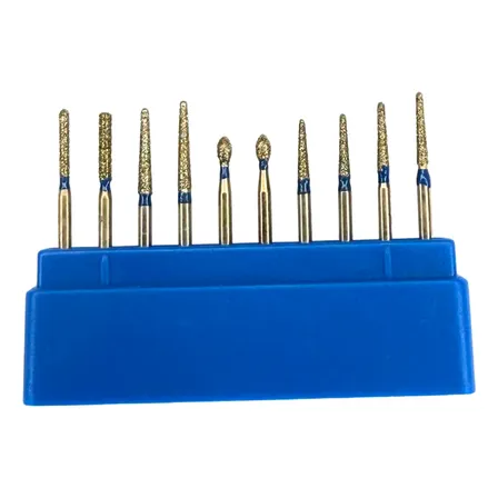 Piedras De Diamante X10 - Odontowares Azul Fg 107