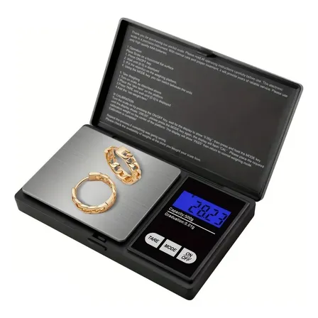 Báscula Digital Xdfewfjh 500g 0.01g Precision Portable