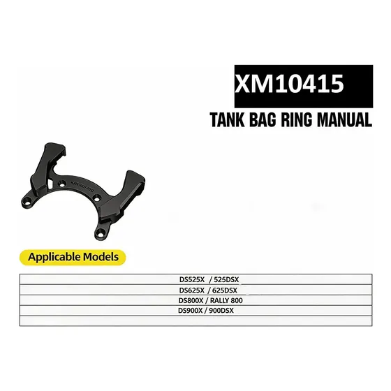 Soporte Anclaje Rhinowalk Xm10415 Para Voge Bolso De Tanque