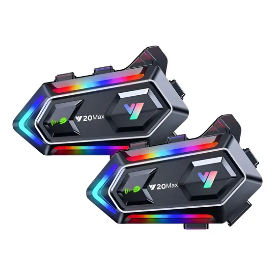 Pack X2 Intercomunicadores Bluetooth Motolink Y20 Max