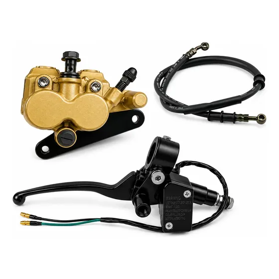 Caliper + Flexible+ Bomba De Freno Gilera Smash 110 M Coyote