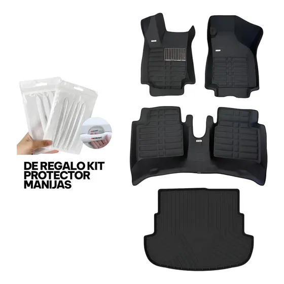 Combo Cubre Alfombras Megmart Fiat Cronos Alta Calidad