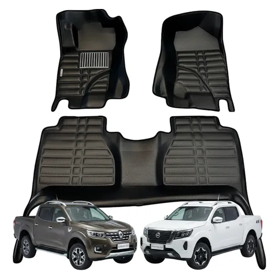 Alfombra Termoformadas Nissan Frontier/alaskan 2018-2026 3d