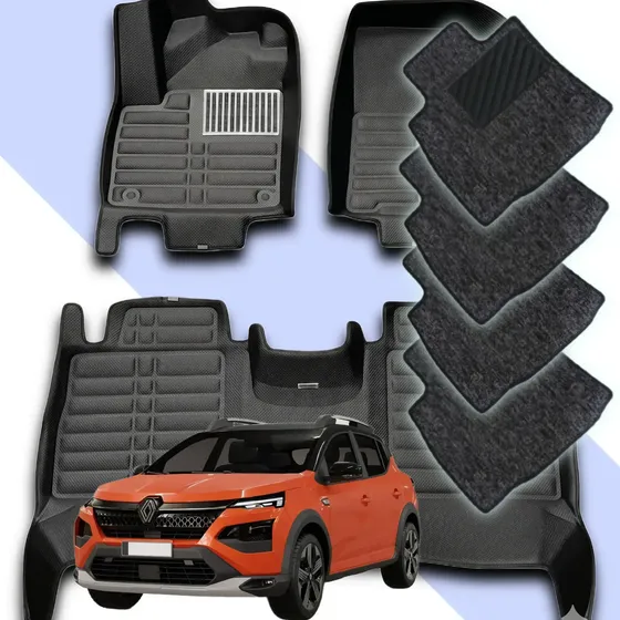 Cubre Alfombras Termoformadas Renault Kardian 2024+ 4 Over M