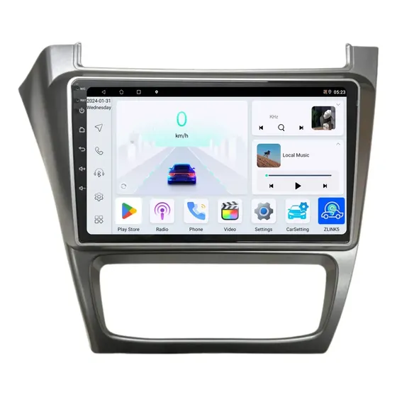 Stereo Multimedia Vw Fox Suran  2014-2018 4+64 Carplay +cam