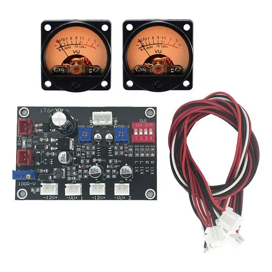 Vu Meter, Placa Controladora, Retroiluminación, Amplificador Db, Ajuste Del Chasis