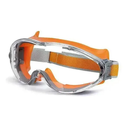 Gafas De Seguridad Naranja Para Carpintería Antivaho
