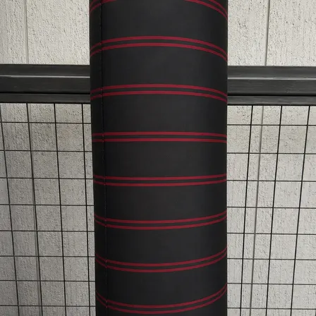 Tela Gastronómica 150 X 1 Metro Ideal Chef. Única ! Negro Con Rayas Rojas Rayas