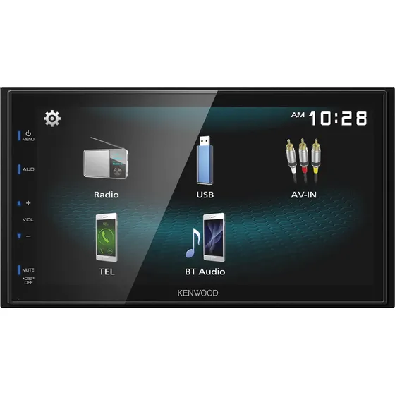 Pantalla Estereo Kenwood 6,75 Bluetooth Radio Mirrorlink Usb