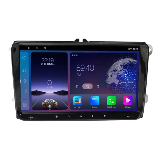 Stereo Multimedia Vw Amarok 10-14 Android Carplay +cam 6+64