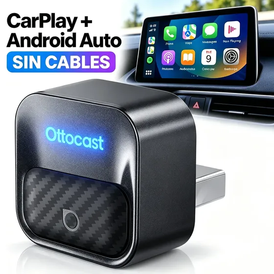 Adaptador Automático Inalámbrico Ottocast Mini Pico Para Car