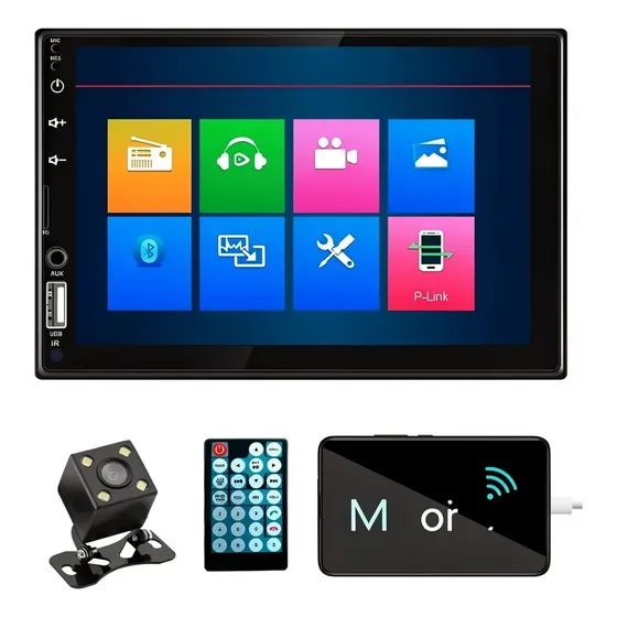 Autoestereo Estereo Bt Pantalla 7 P Mirror Link Inalambrico
