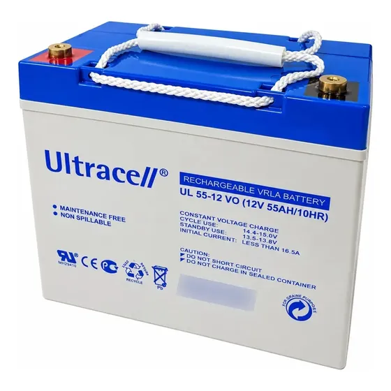 Bateria Ultracell Ul55-12vo Solar 12v 55ah
