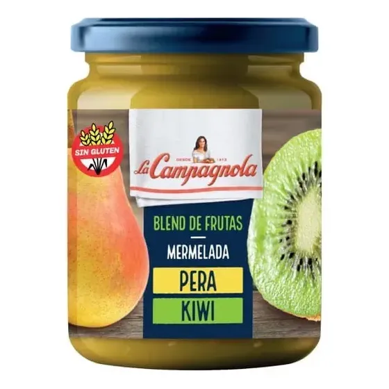 Mermelada Pera Kiwi La Campagnola Blend Frutas 220g