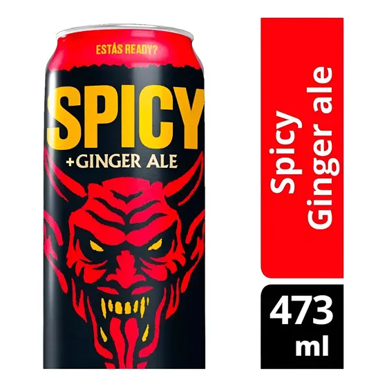 Dr. Lemon Spicy Ginger Ale 473ml X5 Unidads! Bebid Alcohólic