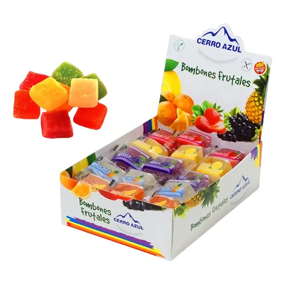 Bombones De Fruta Cerro Azul Sin Tacc 45 Unidades