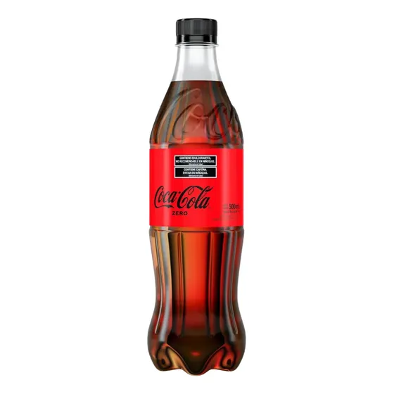 Coca Cola Botella 500ml Zero X6 Gaseosa