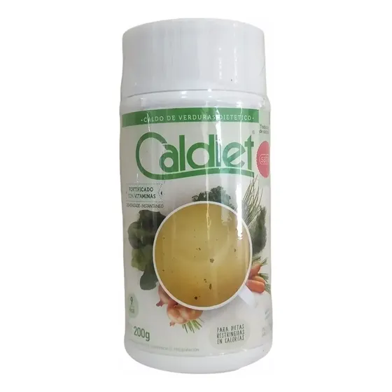 Caldo De Verdura Con Sal Caldiet X 200 G