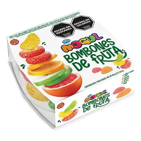 Bombones De Fruta Mogul 500g Arcor Sin Tacc Tuper