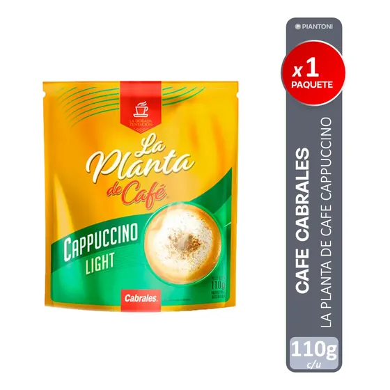 Cafe Cabrales Instantaneo La Planta Capuccino Light X115g