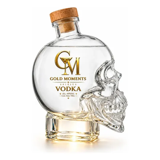 Vodka Calavera Gold Moments Luminosa + Bolso Regalo +4 Speed