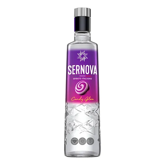 Vodka Sernova Candy Glow 700 Ml Premium Smooth