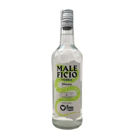 Vodka Maleficio Manzana 750cc Peñon Del Aguila