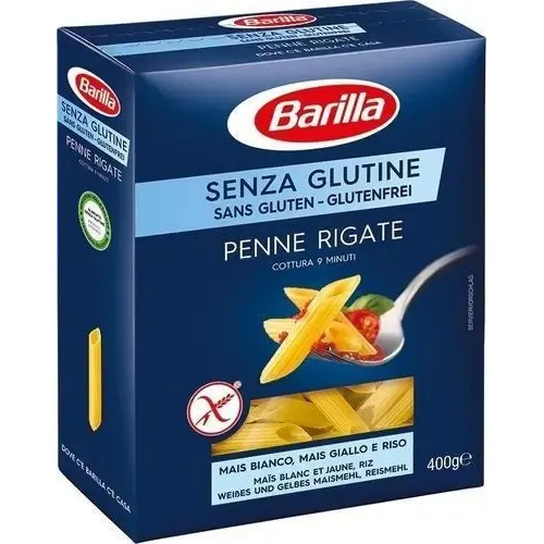 Pasta Penne Rigate Sin Gluten Barilla 400gr