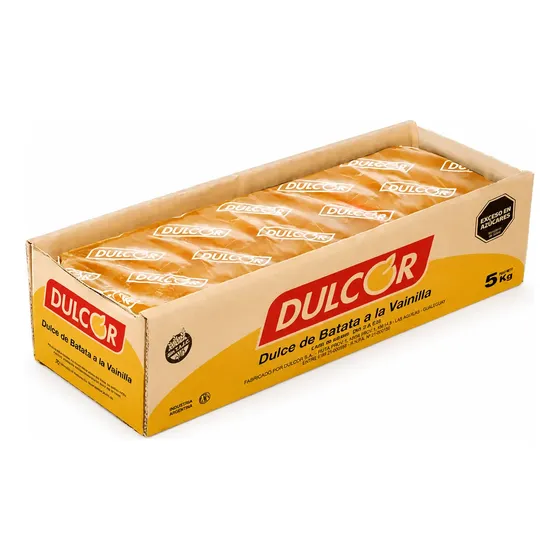 Dulcor Dulce De Batata A La Vainilla Cajon X 5 Kg