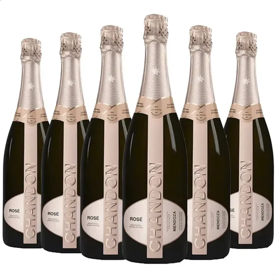 Espumante Chandon Brut Rose De 750mL 6 unidades