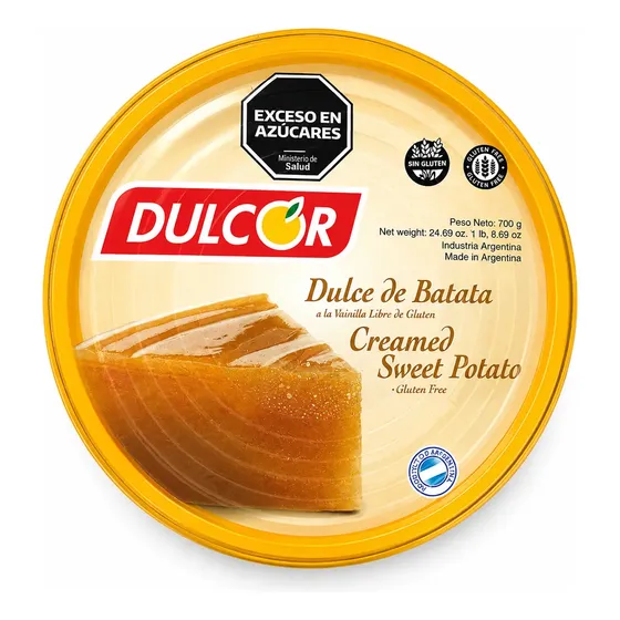 Dulce Dulcor De Batata A La Vainilla Lata  700 Grs