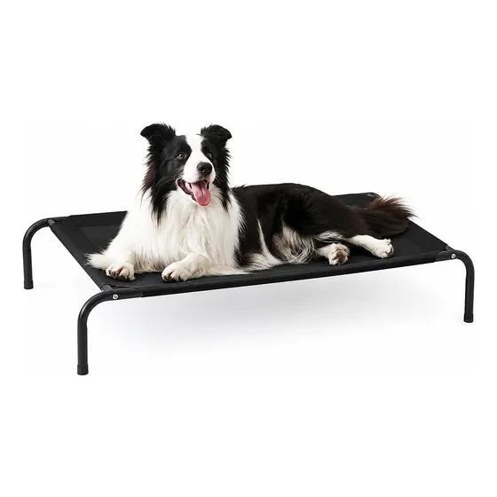Cama Elevada Para Perros Grande Transpirable Lavable Resiste