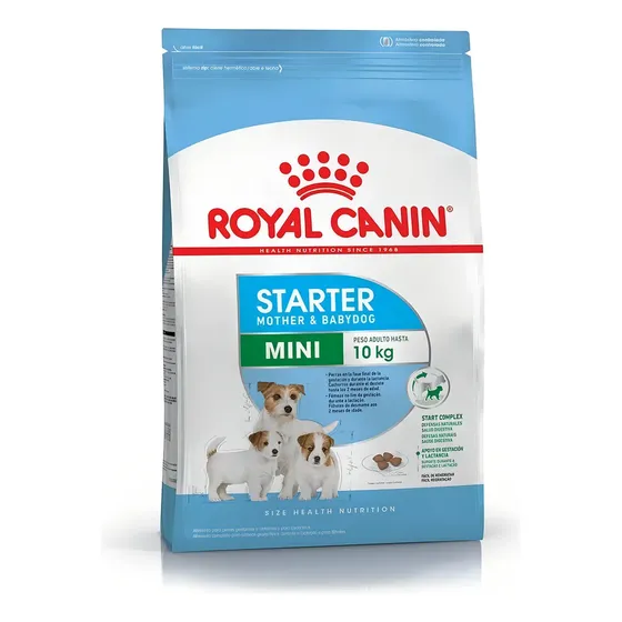 Alimento Royal Canin Size Health Nutrition Starter Mother & Babydog para perro cachorro de raza mini sabor mezcla