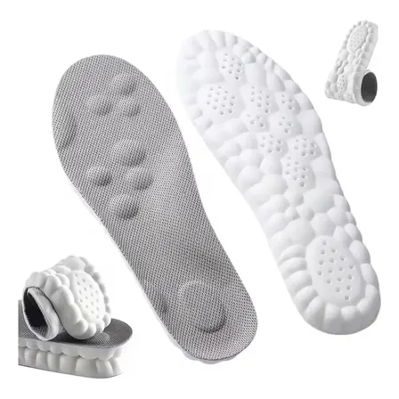 Plantilla Deprtiva Futbol Acolchonada Nube 4d 36-40 Gris