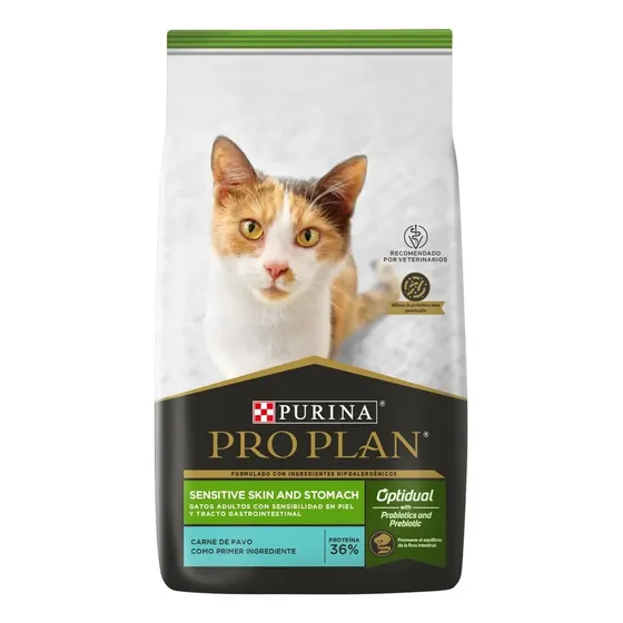 Pro Plan Gato Sensitive Skin & Stomach X 3 Kg
