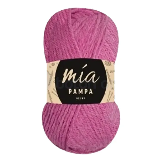 Lana Merino 4/7 Pampa Semigruesa Por 5 Ovillos De 100 Grs