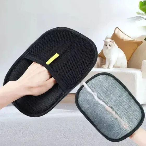 Guante Manopla Quita Pelo Mascota Saca Pelusa Ropa Sillon