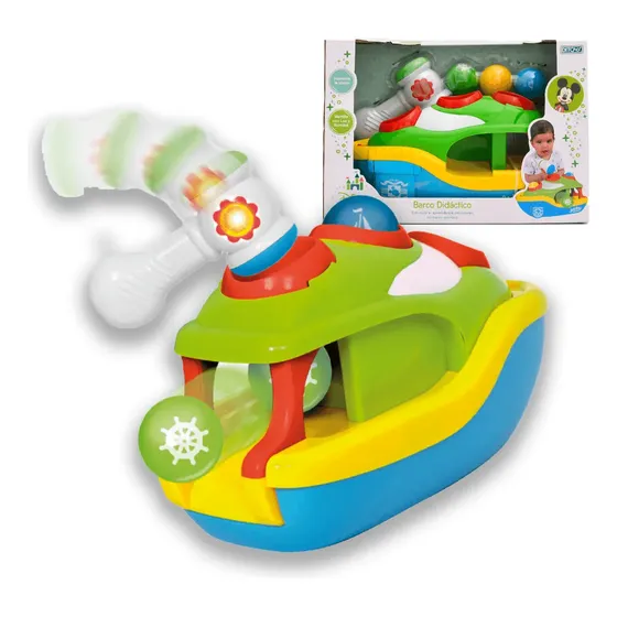 Disney Baby Barco Didáctico Con Luces Y Sonidos Ditoys