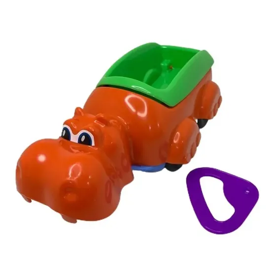 Juguete de Arrastre Irv con Forma de Hipopótamo para Niños