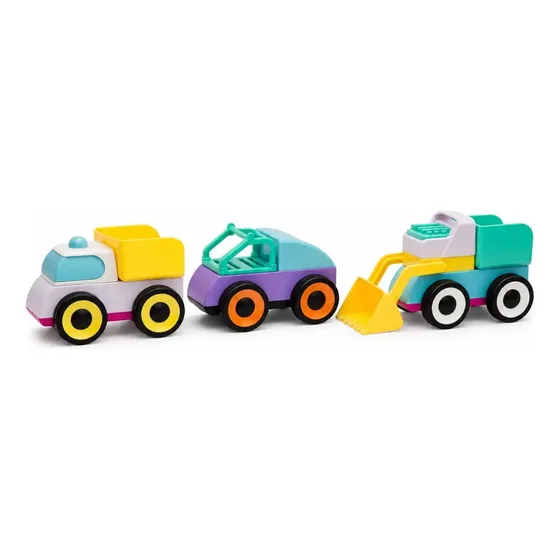 Juguete de Encastre Playgro Build and Drive para Crear Vehículos Multicolor