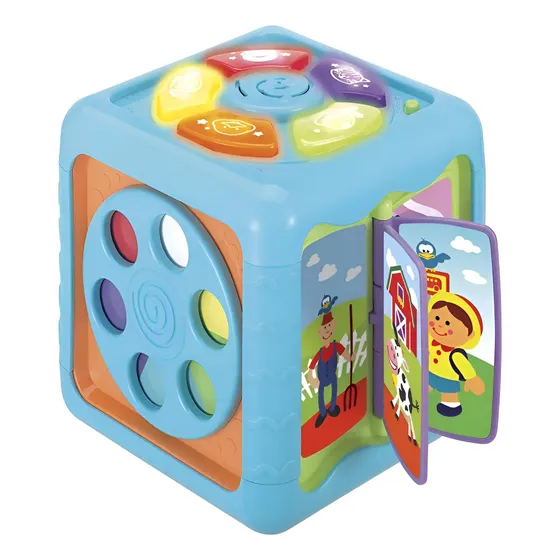Cubo Multi Actividades Con Musica Y Sonido Original Winfun