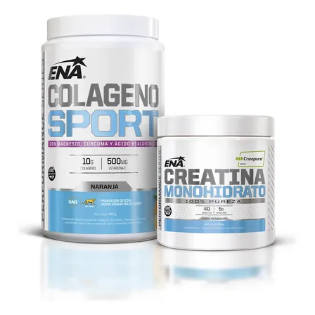 Combo Colágeno Hidrolizado 407g + Creatina Creapure 200g