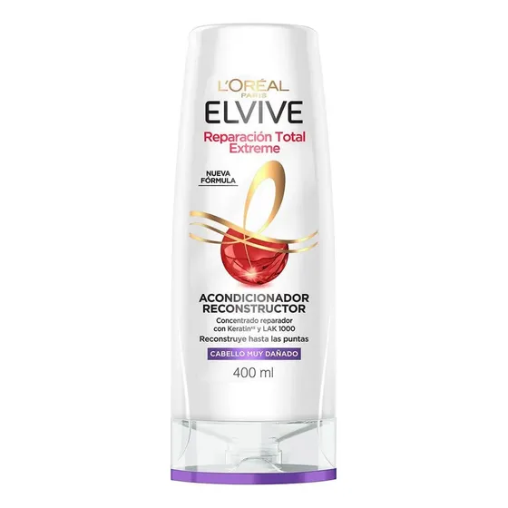 Acondicionador L'oréal Paris Elvive Reparación Total Extreme 400ml 1 Unidad
