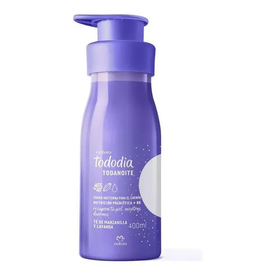 Hidratante Cuerpo Té Manzanilla Lavanda Tododia Natura Noche