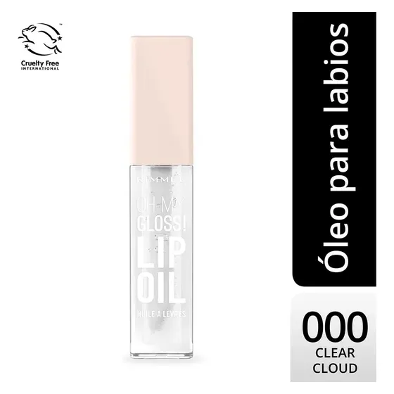 Oh My Gloss! Oleo Para Labios Rimmel London Color 000 Clear Cloud