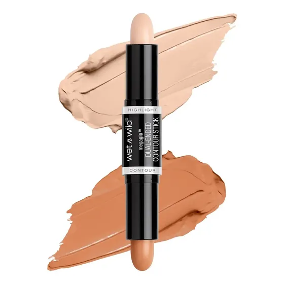 Wet n Wild Barra Lapiz de Contorno y iluminador 2 en 1 Stick MegaGlo Medium/Tan